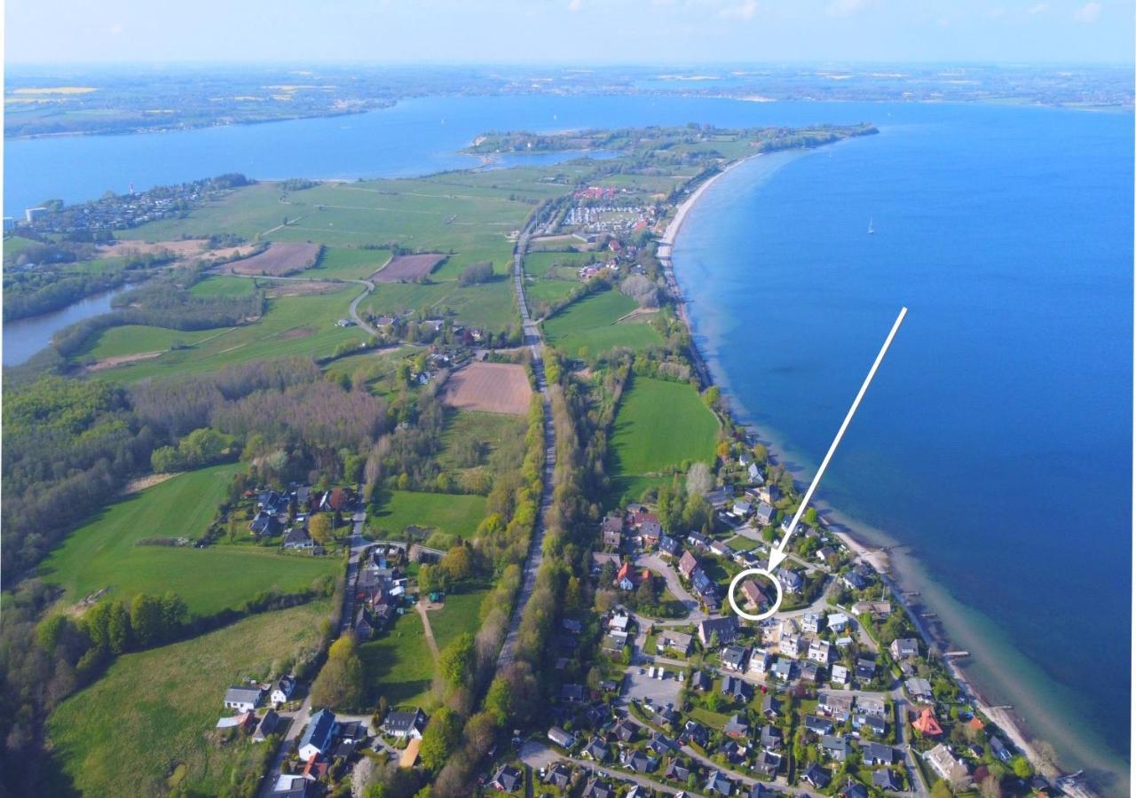 Seeblick II - Gemuetliche 60Qm - Ganzes Haus - 50M Zum Naturstrand - Mit Terrasse Und Grossem Garten Gluecksburg Exterior photo